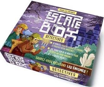 ESCAPE BOX DETECTIVES - ESCAPE GAME ENFANT DE 2 A5 JOUEURS - DE 8 A 12 ANS