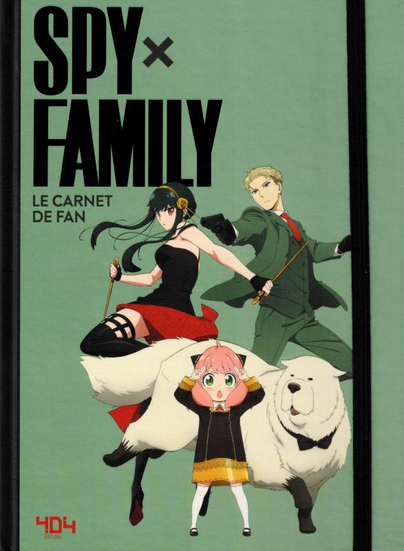 TON CARNET SPY X FAMILY - CARNET A REMPLIR