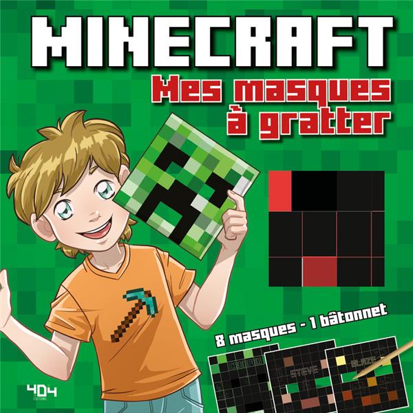 MINECRAFT - MASQUES A GRATTER