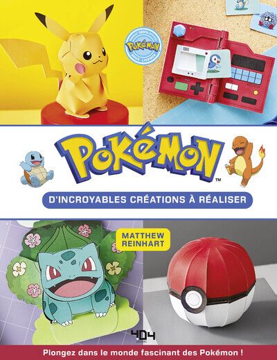 POKEMON PAPER CRAFTS - D'INCROYABLES OBJETS A REALISER !