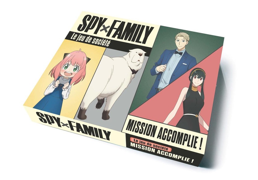 LE JEU DE SOCIETE SPY X FAMILY - MISSION ACCOMPLIE !