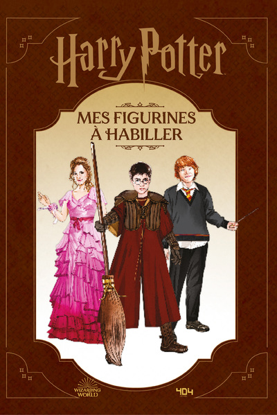 MES FIGURINES HARRY POTTER A HABILLER - UN LIVRE OFFICIEL