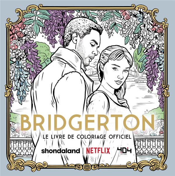 LIVRE DE COLORIAGE OFFICIEL BRIDGERTON