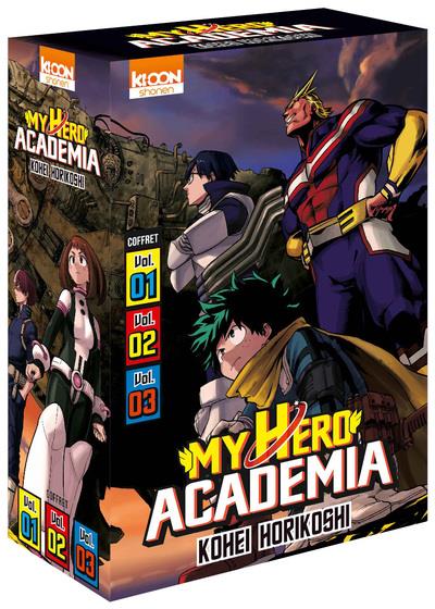 COFFRET MY HERO ACADEMIA VOL. 1 A 3