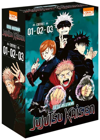 COFFRET JUJUTSU KAISEN VOL. 1 A 3