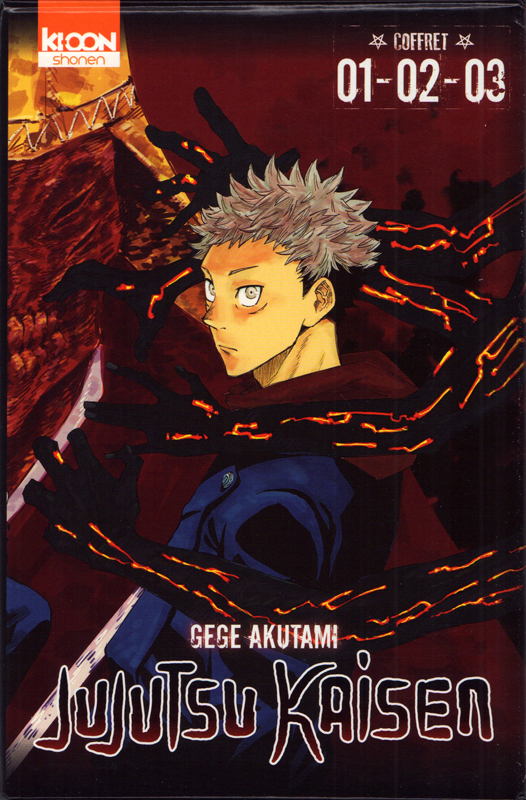 COFFRET JUJUTSU KAISEN VOL. 1 A 3