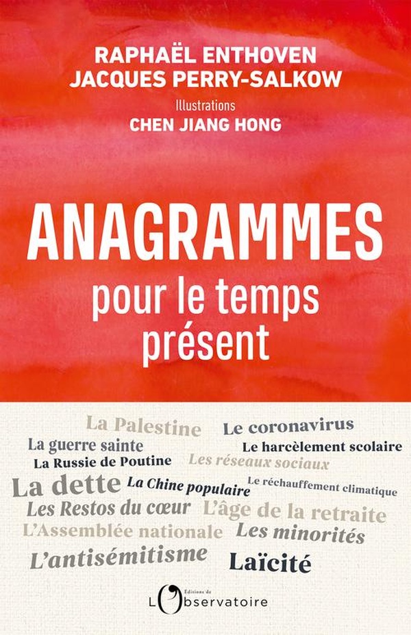 ANAGRAMMES POUR LE TEMPS PRESENT