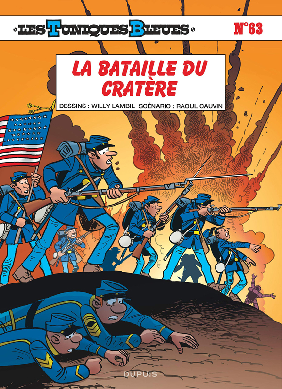 LES TUNIQUES BLEUES - TOME 63 - LA BATAILLE DU CRATERE