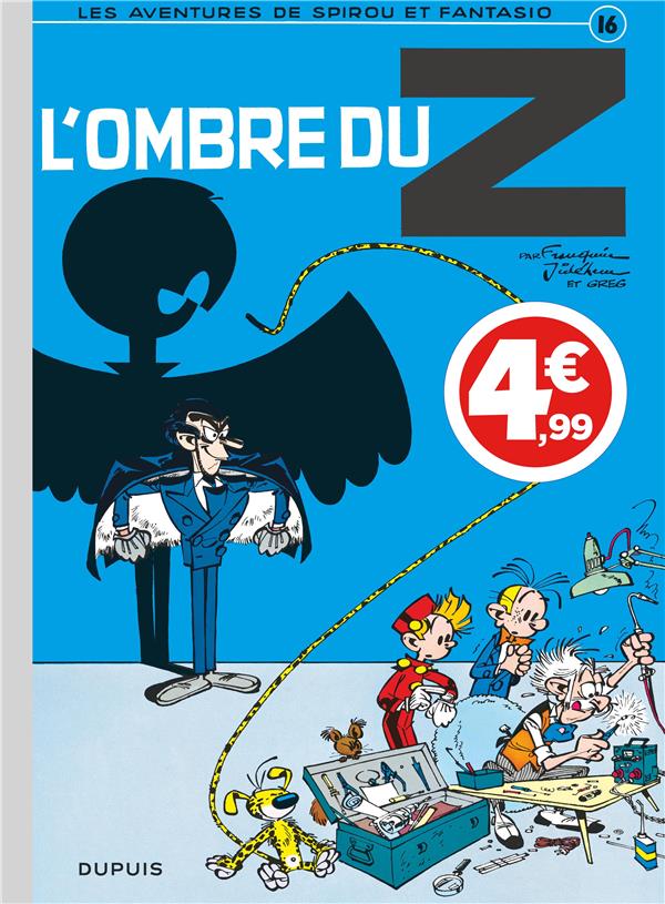 SPIROU ET FANTASIO - TOME 16 - L'OMBRE DU Z (INDISPENSABLES 2020)