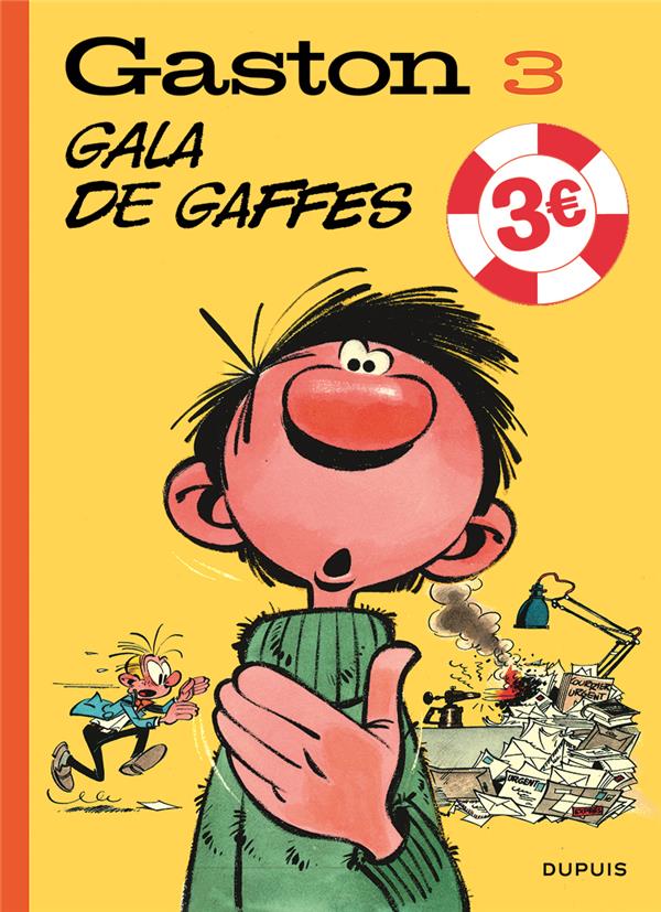 GASTON (EDITION 2018) - TOME 3 - GALA DE GAFFES / EDITION SPECIALE (OPE ETE 2021)