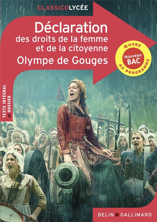 DECLARATION DES DROITS DE LA FEMME ET DE LA CITOYENNE