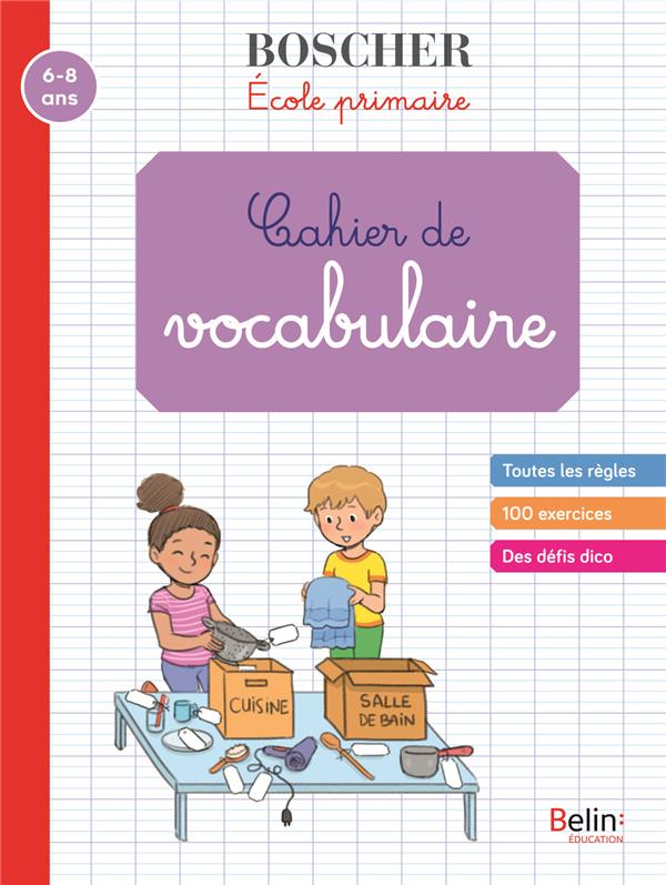 CAHIER DE VOCABULAIRE