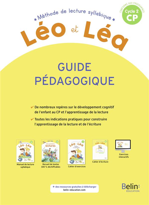 NOUVEAU LEO ET LEA - GUIDE PEDAGOGIQUE - CP - EDITION 2021 NOUVEAU LEO ET LEA - GUIDE PEDAGOGIQUE - CP - EDITION 2021