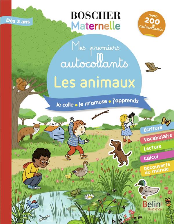 MES PREMIERS AUTOCOLLANTS - LES ANIMAUX