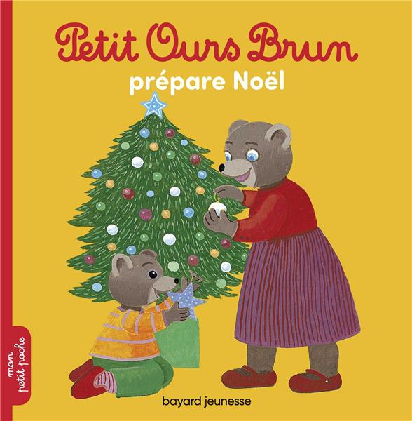 PETIT OURS BRUN PREPARE NOEL