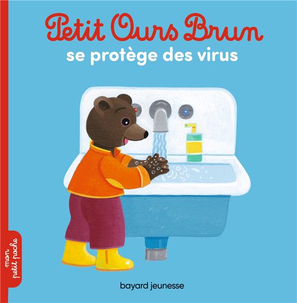 PETIT OURS BRUN SE PROTEGE DES VIRUS