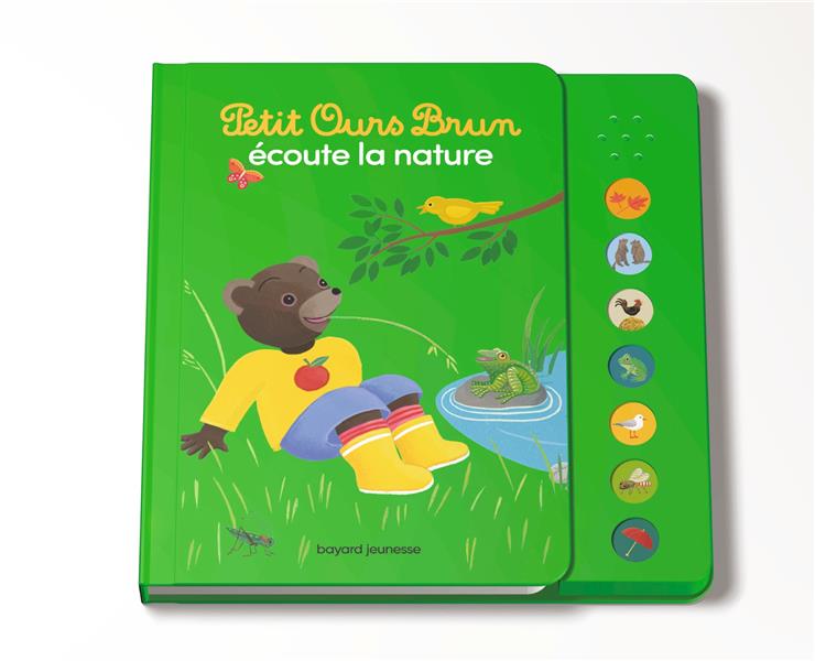 PETIT OURS BRUN ECOUTE LA NATURE