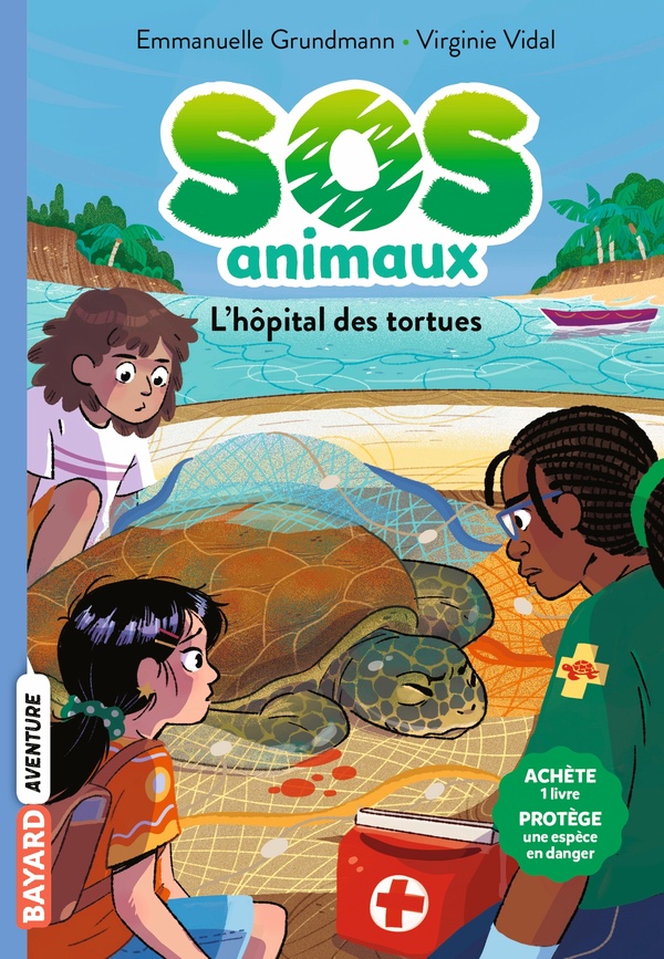 SOS ANIMAUX SAUVAGES, TOME 05 - L'HOPITAL DES TORTUES