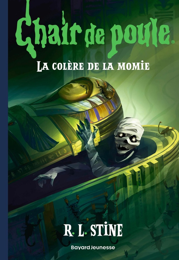 CHAIR DE POULE , TOME 17 - LA COLERE DE LA MOMIE