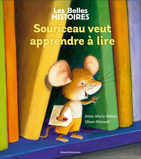 SOURICEAU VEUT APPRENDRE A LIRE