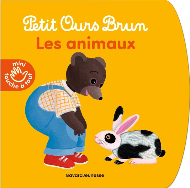 LES ANIMAUX - PETIT OURS BRUN MINI TOUCHE-A-TOUT