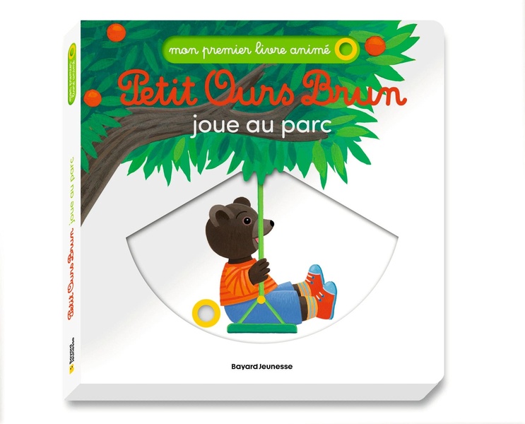 PETIT OURS BRUN JOUE AU PARC - MON PREMIER LIVRE ANIME