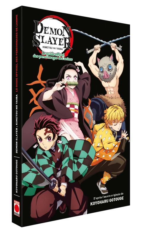 COFFRET DEMON SLAYER - LE GUIDE OFFICIEL DES PERSONNAGES DE L'ANIME