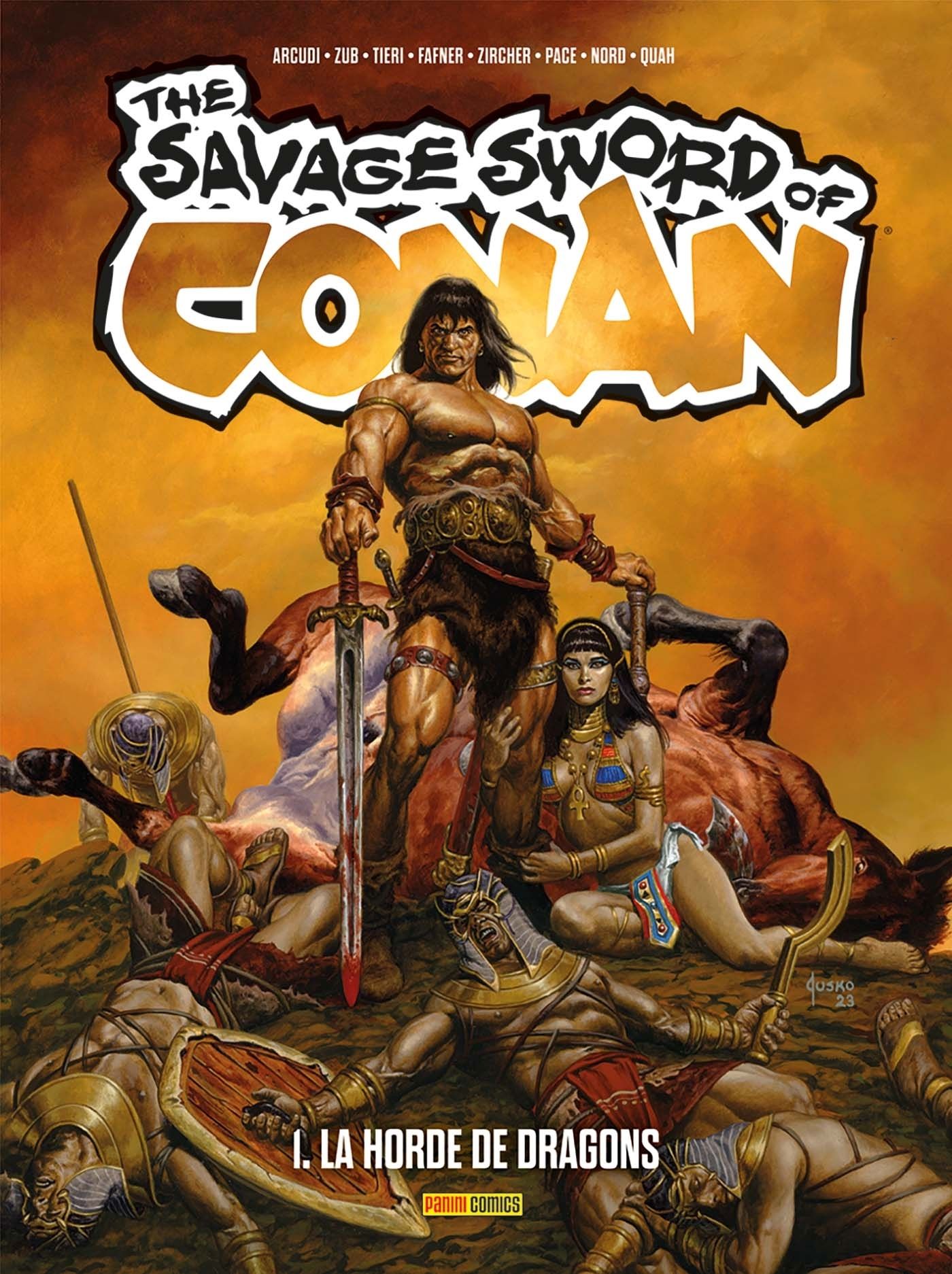 SAVAGE SWORD OF CONAN T01 : LA HORDE DE DRAGONS