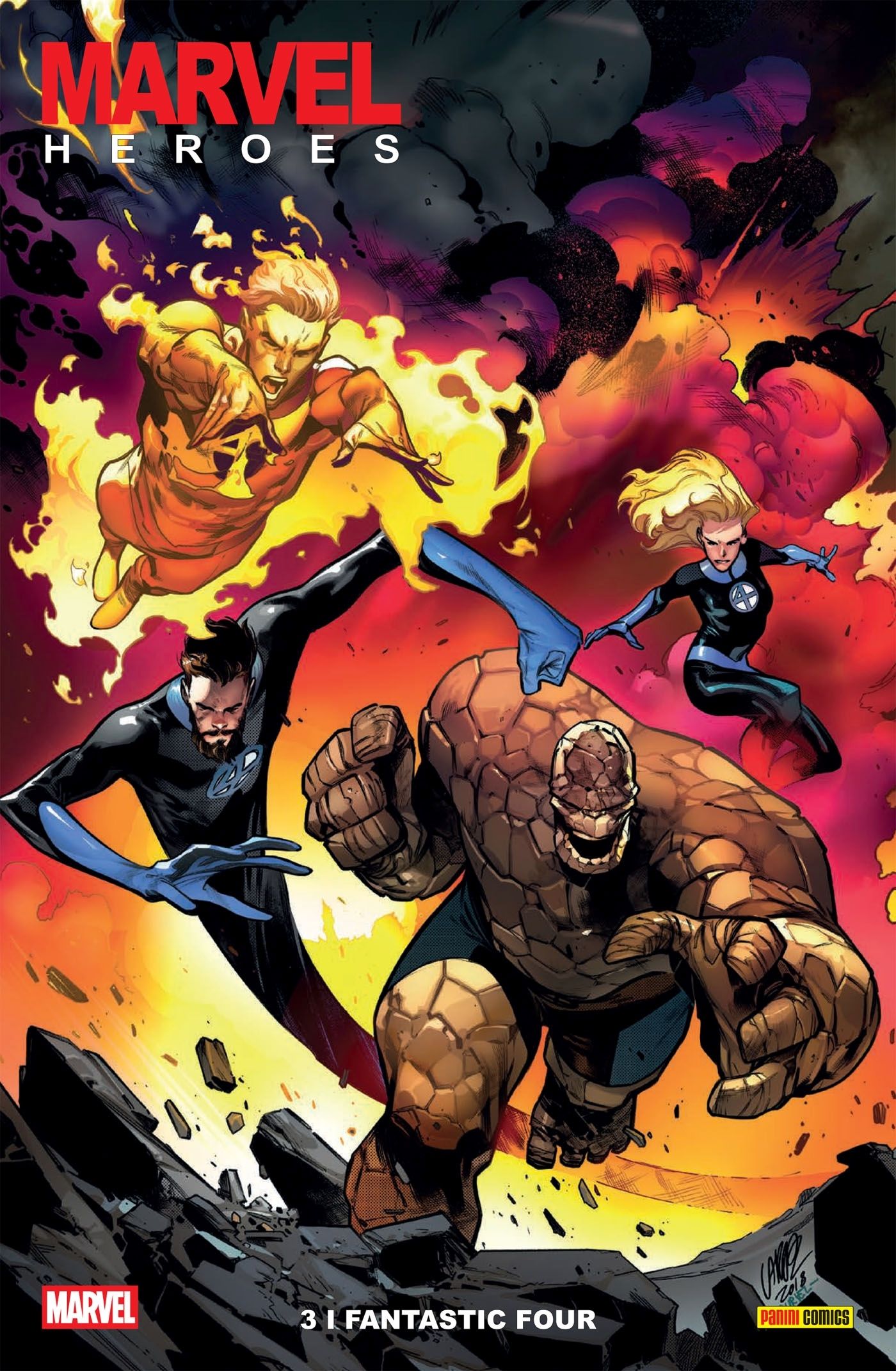 MARVEL HEROES N 03 : FANTASTIC FOUR