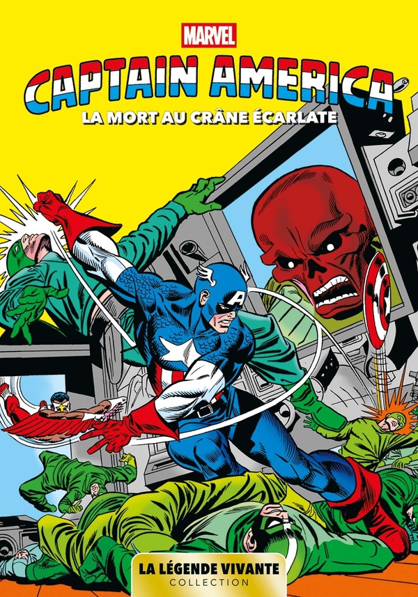CAPTAIN AMERICA - LA LEGENDE VIVANTE T03 : LA MORT AU CRANE ECARLATE