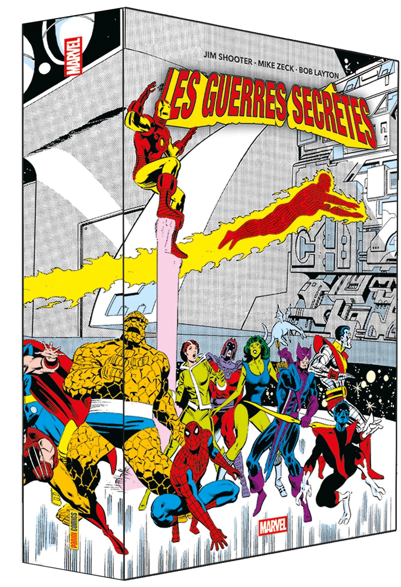 LES GUERRES SECRETES - COFFRET 40EME ANNIVERSAIRE - COMPTE FERME