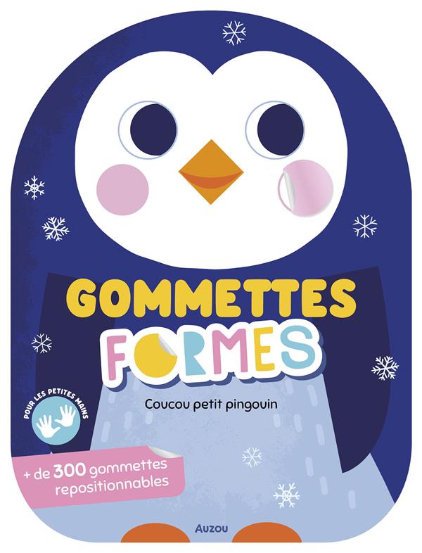 GOMMETTES FORMES - COUCOU PETIT PINGOUIN