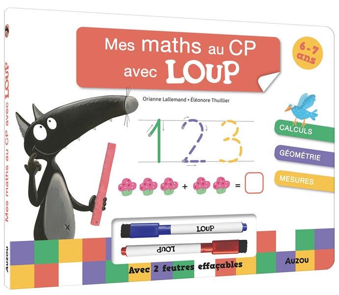 MES MATHS AU CP AVEC LOUP