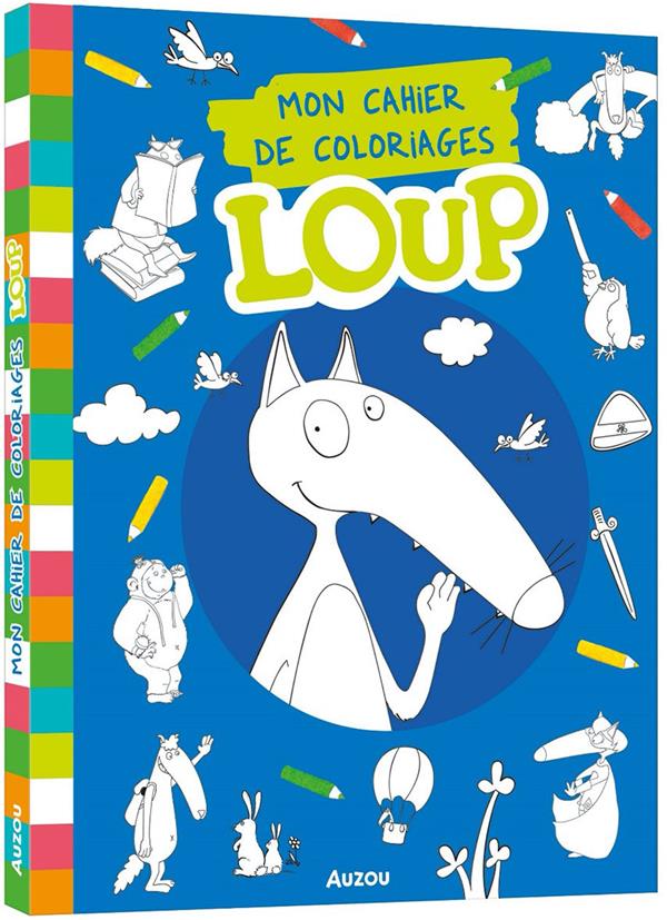 MES GRANDS COLORIAGES - LOUP