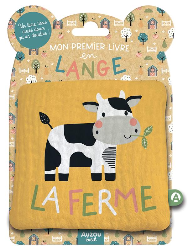 MON PREMIER LIVRE TISSU EN LANGE - LA FERME