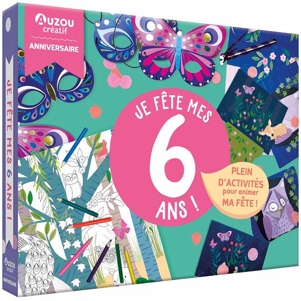 MON COFFRET D'ARTISTE - MON COFFRET D'ANNIVERSAIRE - JE FETE MES 6 ANS !