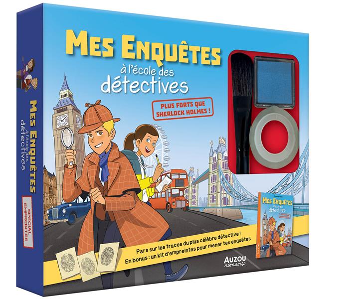 MES ENQUETES A L'ECOLE DES DET - T08 - MES ENQUETES A L'ECOLE DES DETECTIVES - COFFRET - PLUS FORTS