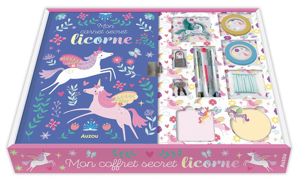 MON COFFRET SECRET LICORNE