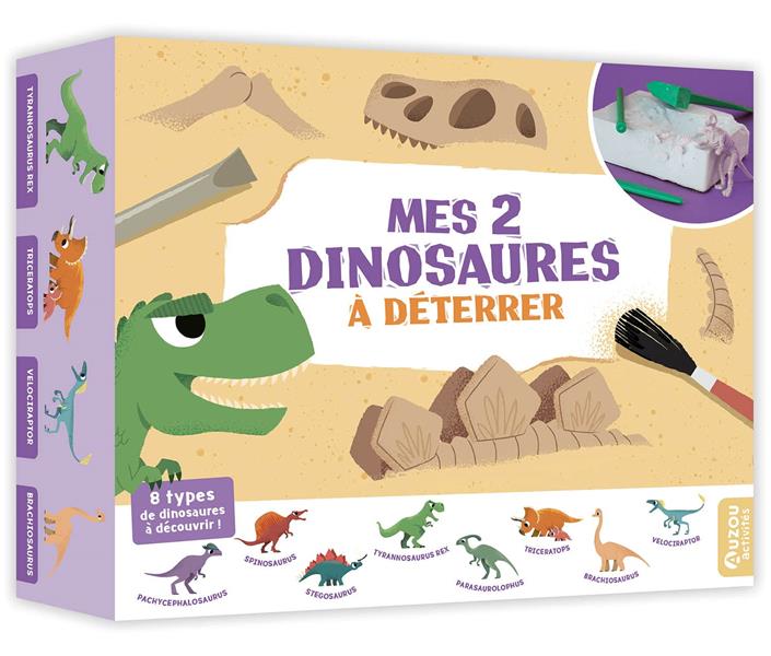 MES 2 DINOSAURES A DETERRER - JOUET