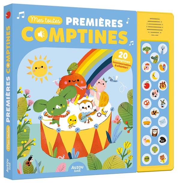 MES TOUTES PREMIERES COMPTINES - 20 PUCES SONORES