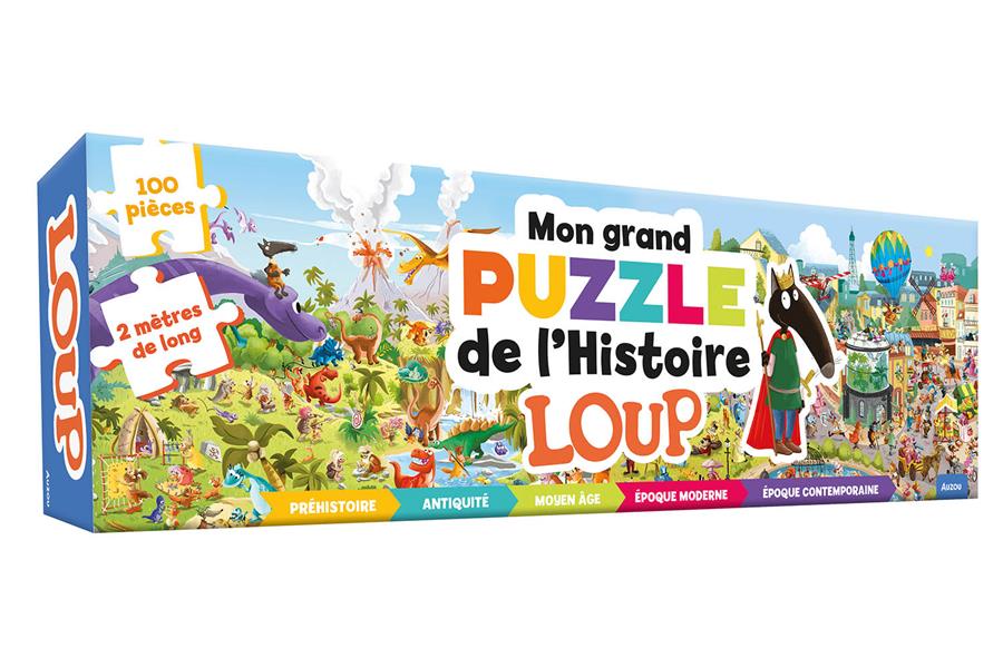MON GRAND PUZZLE DE L'HISTOIRE LOUP
