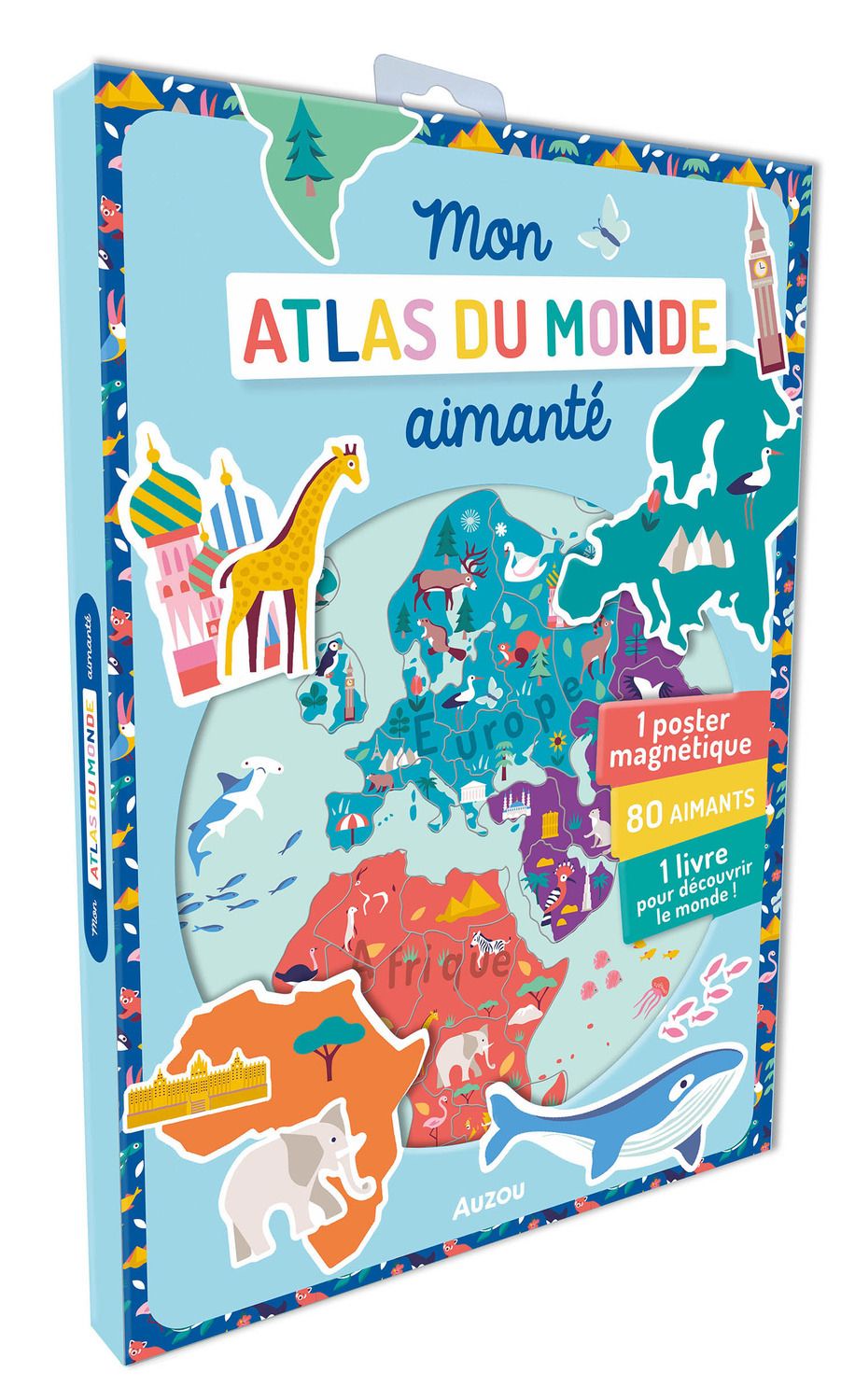 MON ATLAS DU MONDE AIMANTE