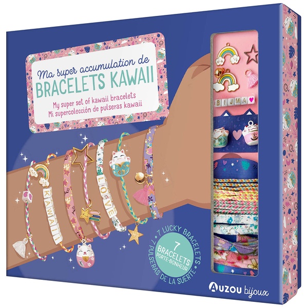 MA BOITE A BIJOUX - MA SUPER ACCUMULATION DE BRACELETS KAWAII