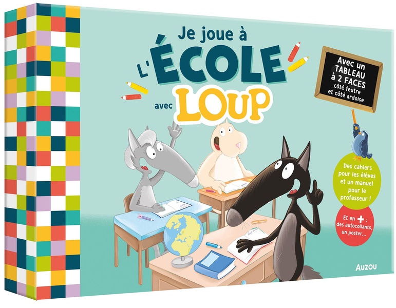 JE JOUE A L'ECOLE AVEC LOUP