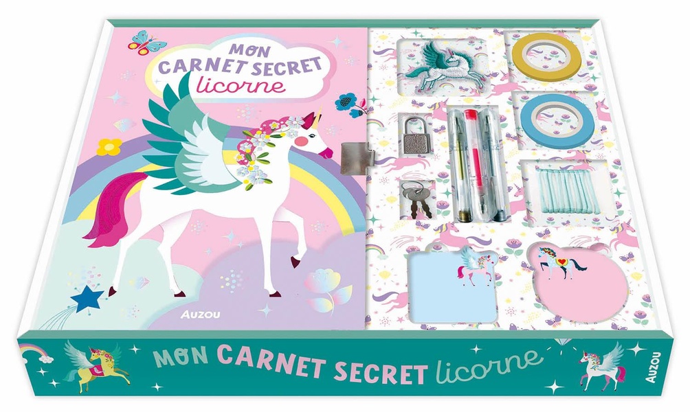 MON COFFRET SECRET LICORNE - JOUET