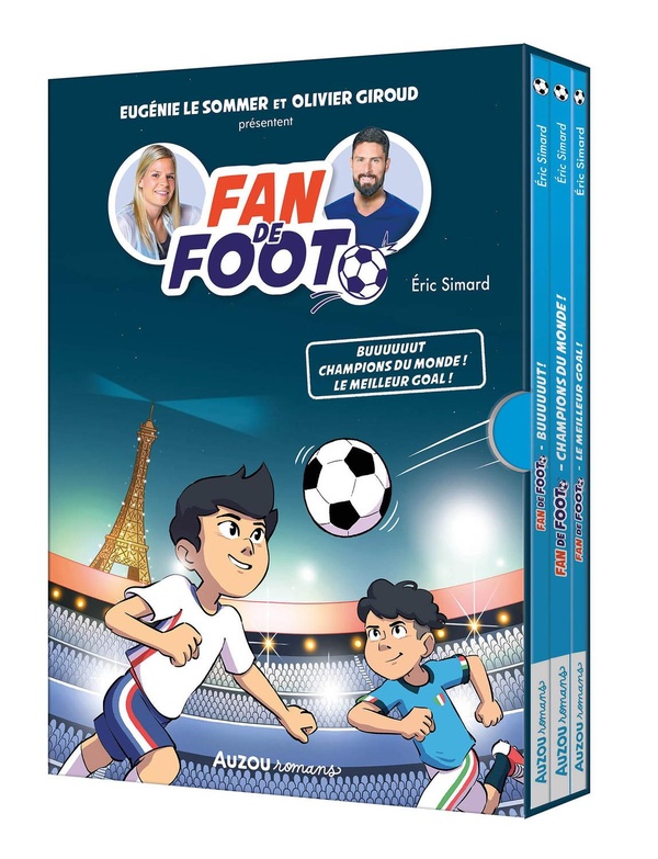 COFFRET BIBLIOTHEQUE 2 - FAN DE FOOT - TOMES 4 A 6