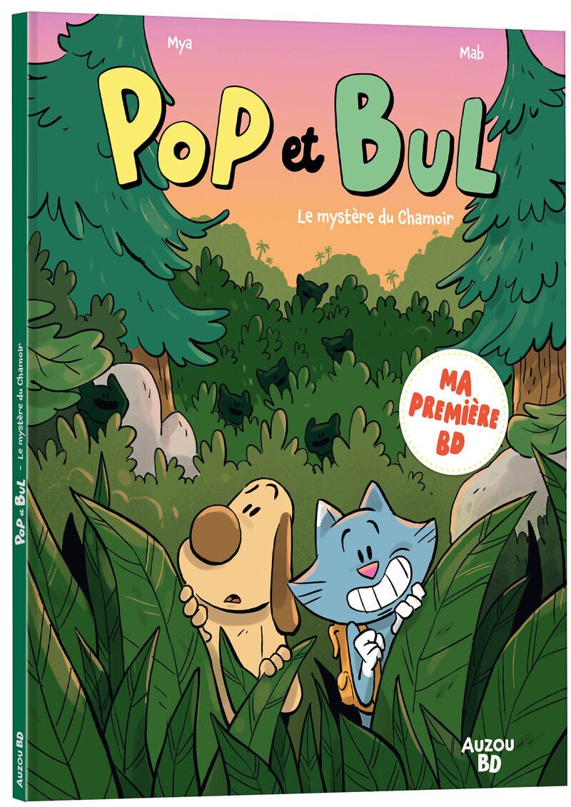 BANDE DESSINEE PETIT FORMAT - POP ET BUL - TOME 2 LE MYSTERE DU CHAMOIR