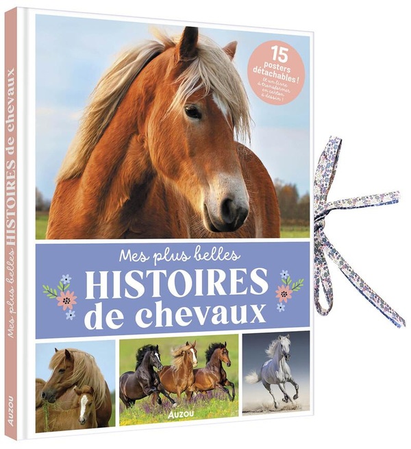 LIVRE-POSTER : MES HISTOIRES DE CHEVAUX