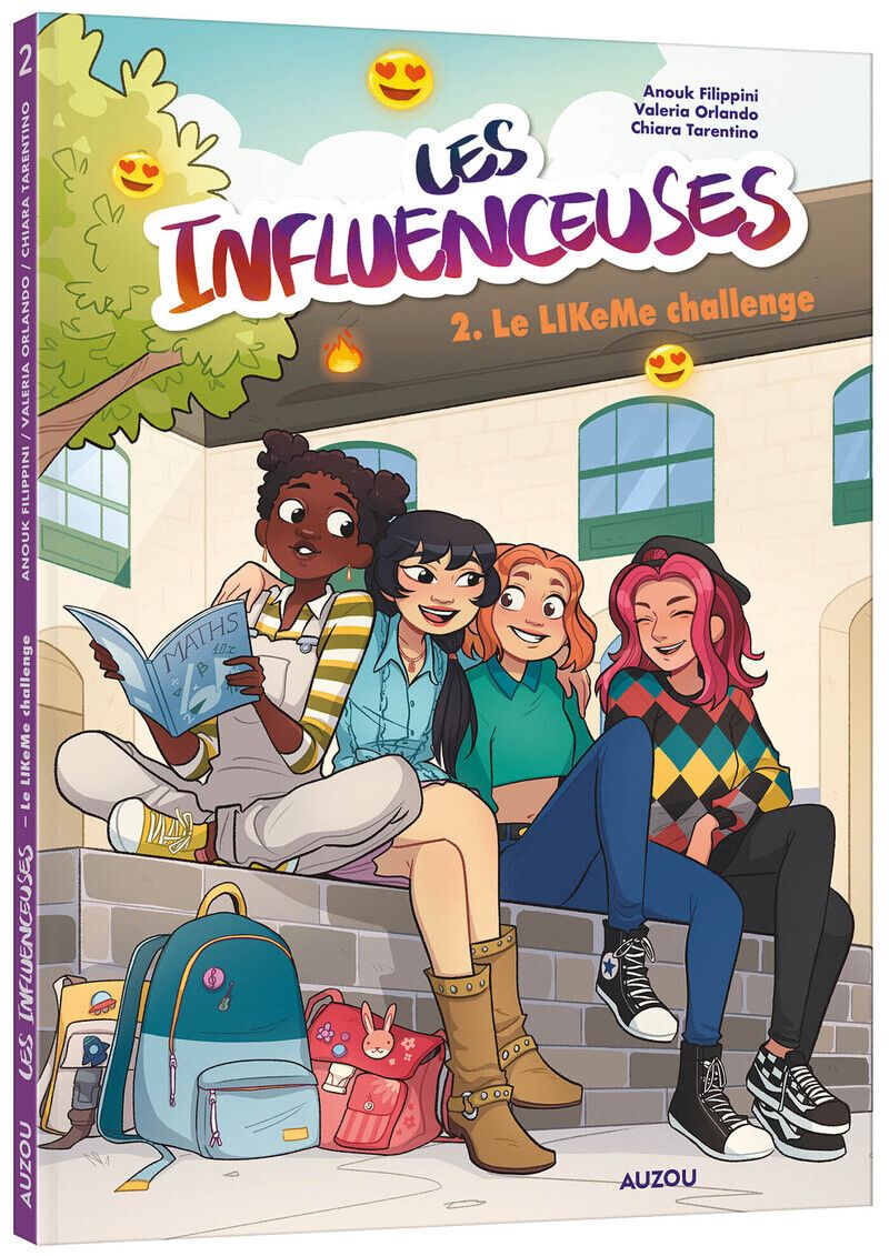 BANDE DESSINEE GRAND FORMAT - LES INFLUENCEUSES - TOME 2 LE LIKEME CHALLENGE