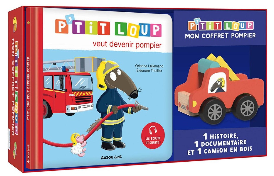 P'TIT LOUP - A LA DECOUVERTE DES POMPIERS